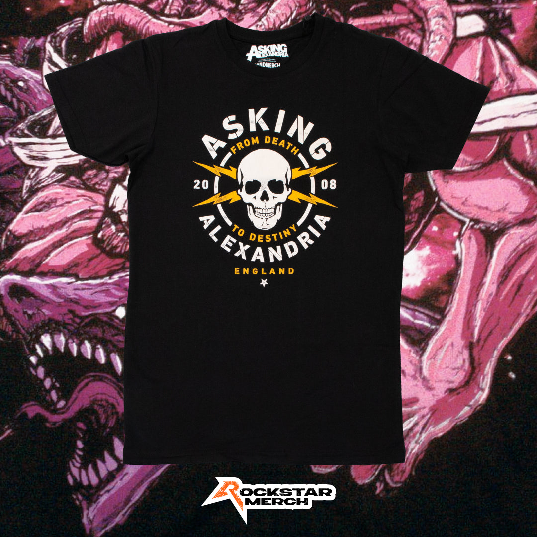 ASKING ALEXANDRIA Packaged Danger Band T-shirt – Rockstar Merch