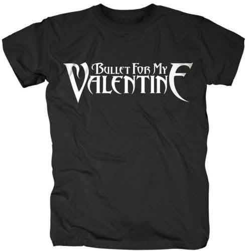 a black t - shirt with the words bullet for my valentine on it