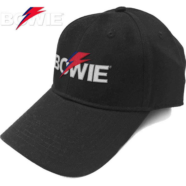 DAVID BOWIE Aladdin Sane Bolt Logo Band Cap