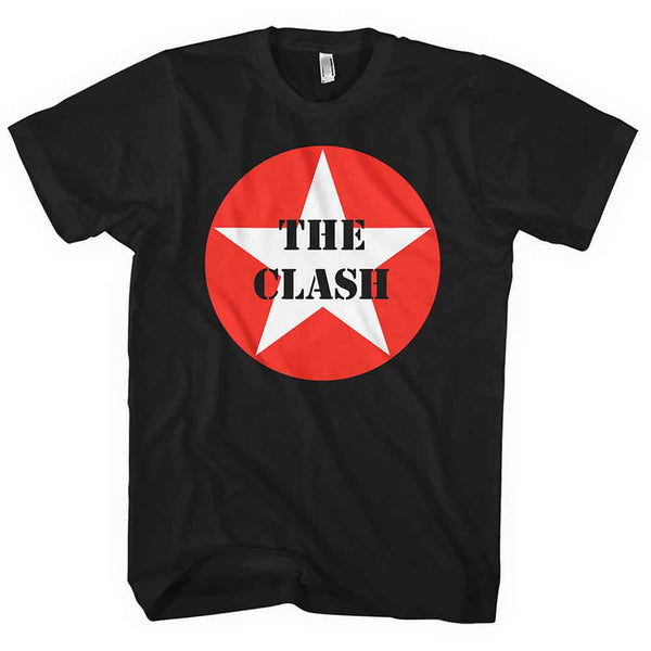 CLASH Star Badge Band T-shirt