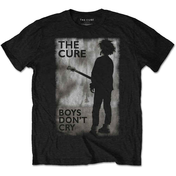THE CURE Boys Don't Cry Black & White Band T-shirt