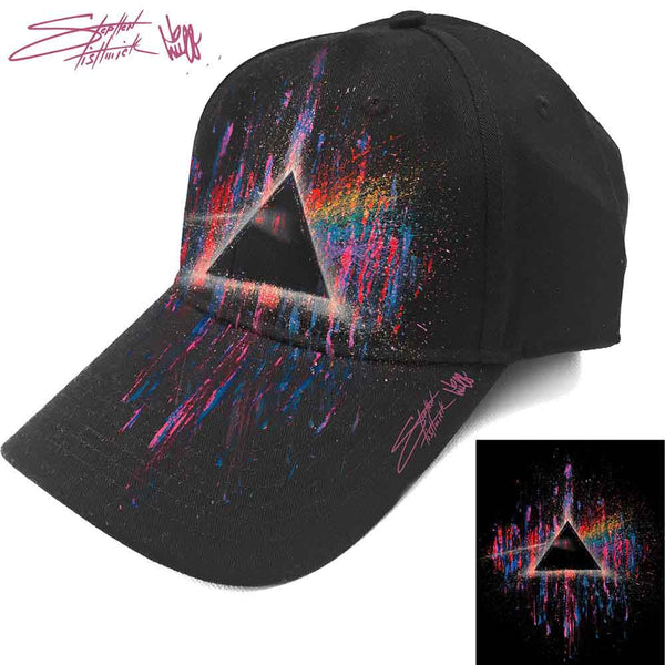 PINK FLOYD Dark Side of the Moon Pink Splatter Band Cap