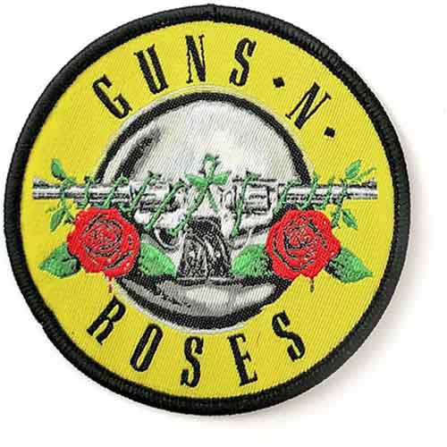 GUNS N ROSES Classic Circle Logo Band Patch