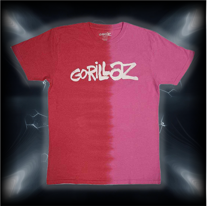 a t - shirt with the word gorillaz on it