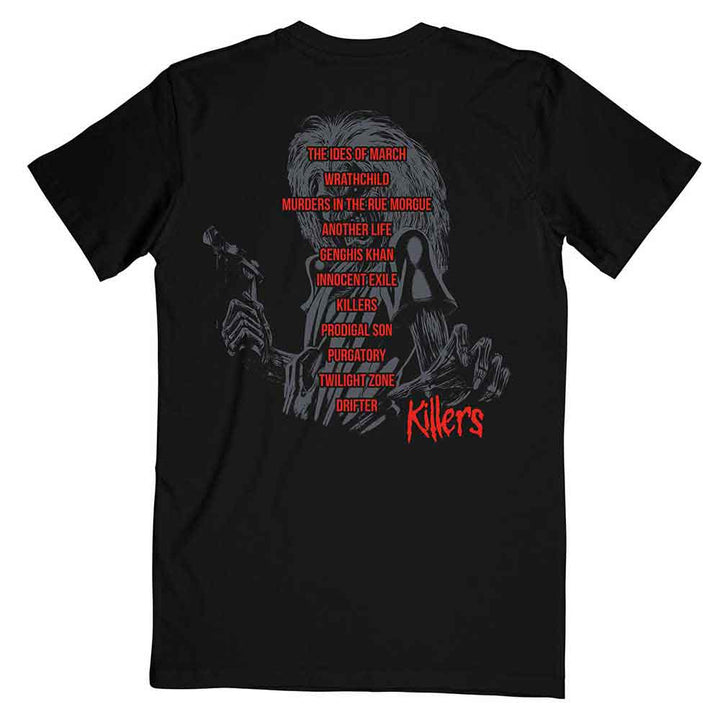 Classic Iron Maiden Killers Backprint metal tee