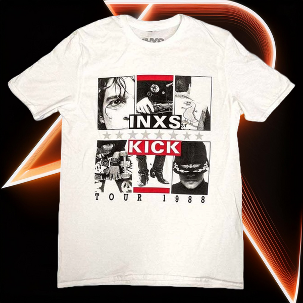 INXS KICK Tour Band T-Shirt