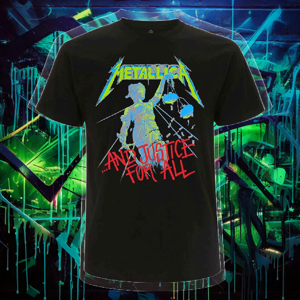 METALLICA and justice for all Band Tshirt