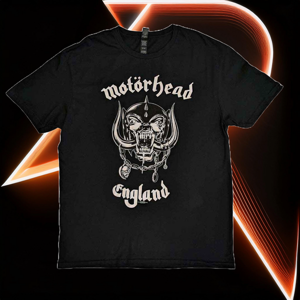 MOTORHEAD England back print Band Tshirt