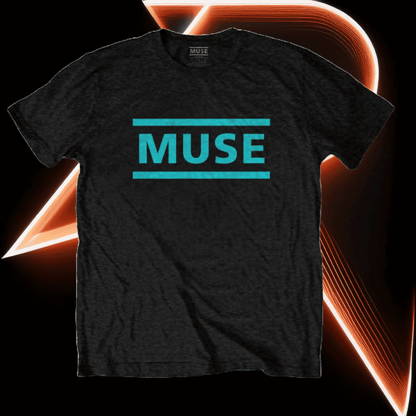 MUSE light Blue logo Band Tshirt