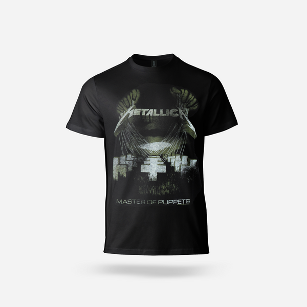 METALLICA Master Of Puppets Distressed Band T-Shirt