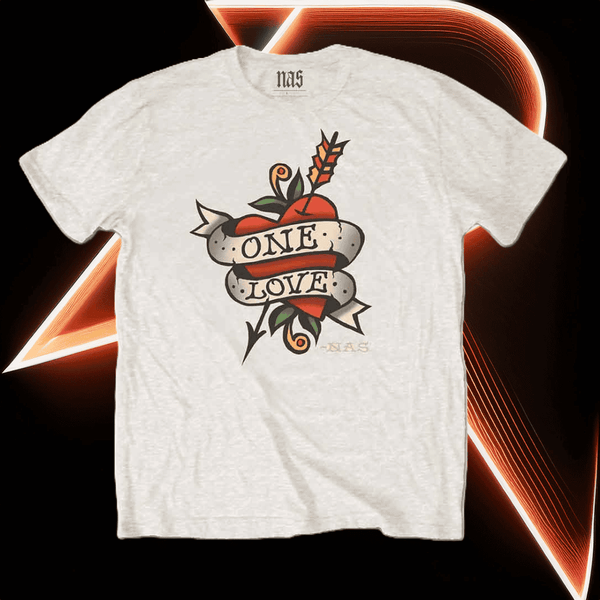 NAS Love Tattoo Band T-Shirt