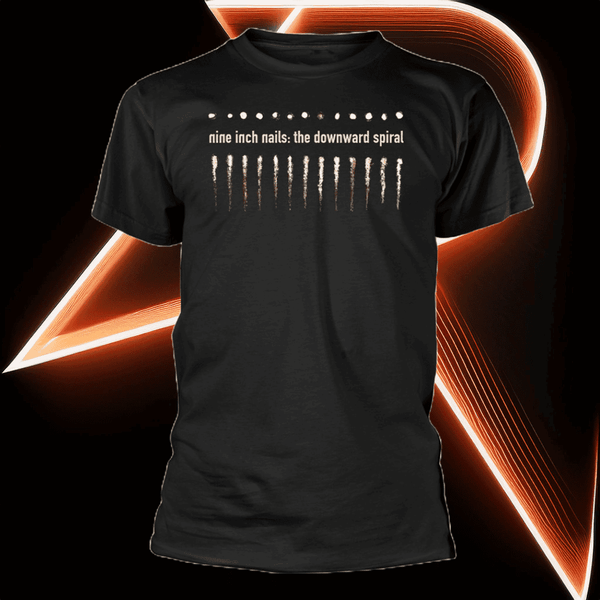 NINE INCH NAILS downward spiral back print Band Tshirt