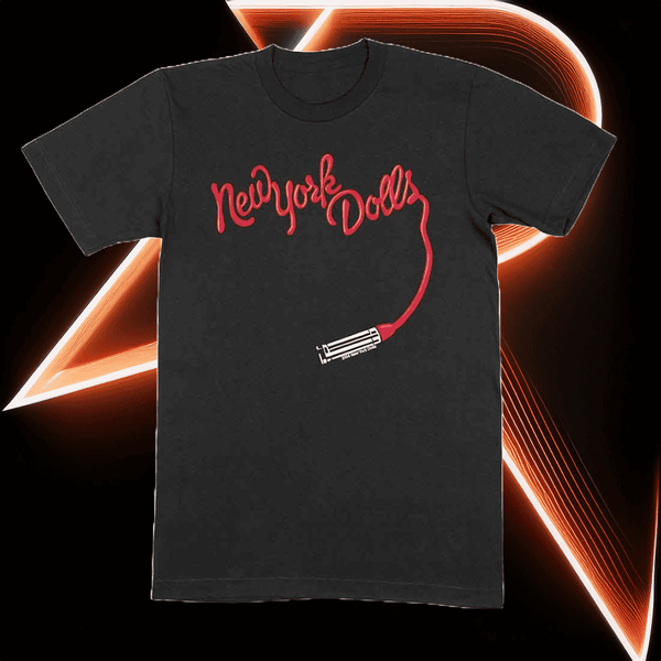 NEW YORK DOLLS Lipstick logo Band Tshirt