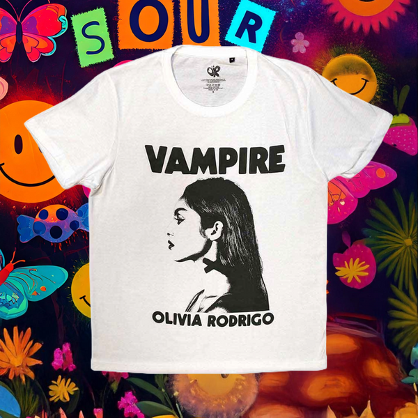 OLIVIA RODRIGO Vampire Band T-Shirt