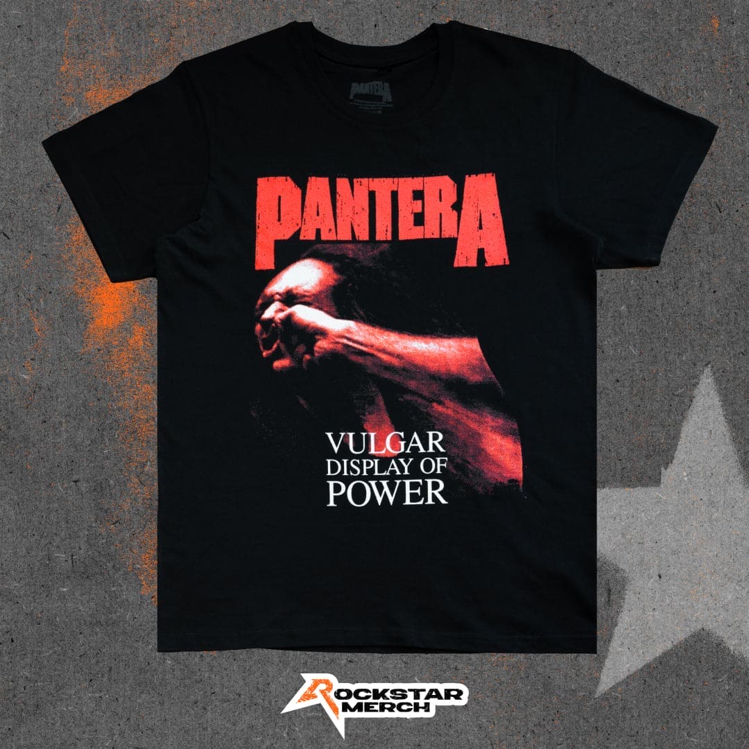 PANTERA Red Vulgar Band T-shirt – Rockstar Merch