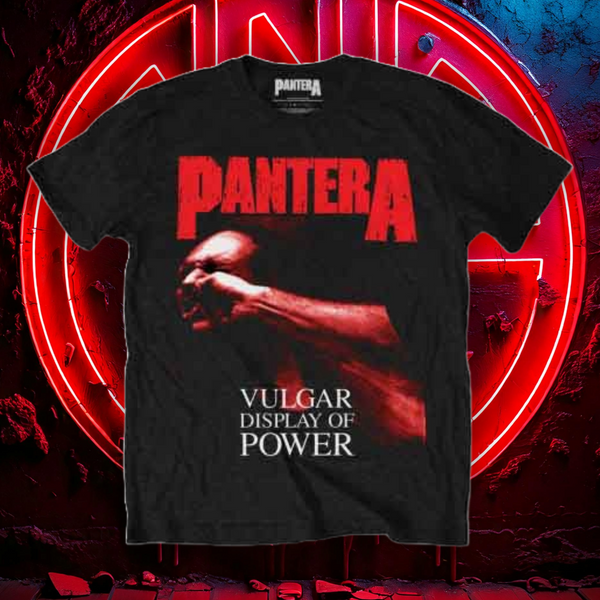 PANTERA Red Vulgar Band T-Shirt