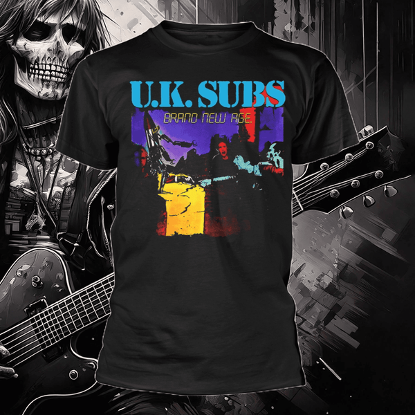 UK SUBS brand new age Band Tshirt