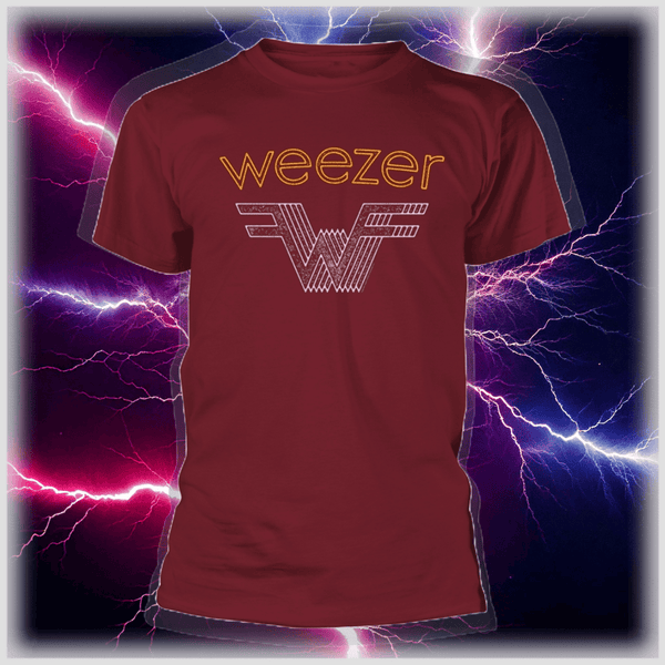 WEEZER logo Band Tshirt