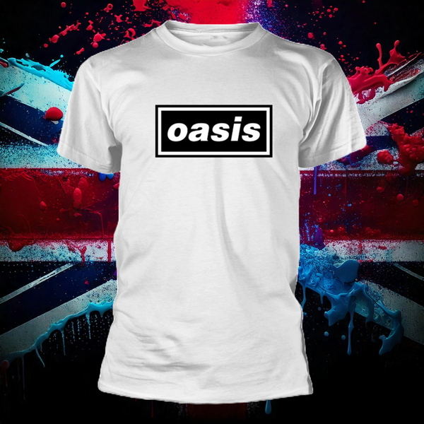 OASIS decca logo Band Tshirt