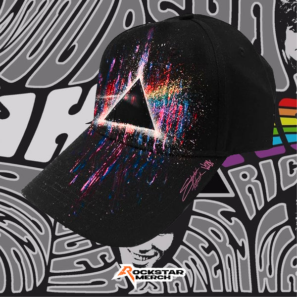 PINK FLOYD Dark Side of the Moon Pink Splatter Band Cap