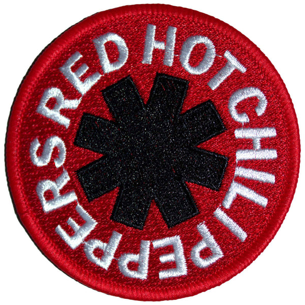 RED HOT CHILI PEPPERS Asterisk Red Band Patch
