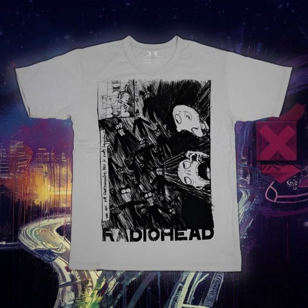 RADIOHEAD Scribble Band T-Shirt