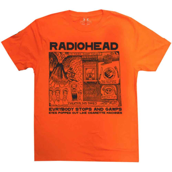 RADIOHEAD Gawps Band T-shirt