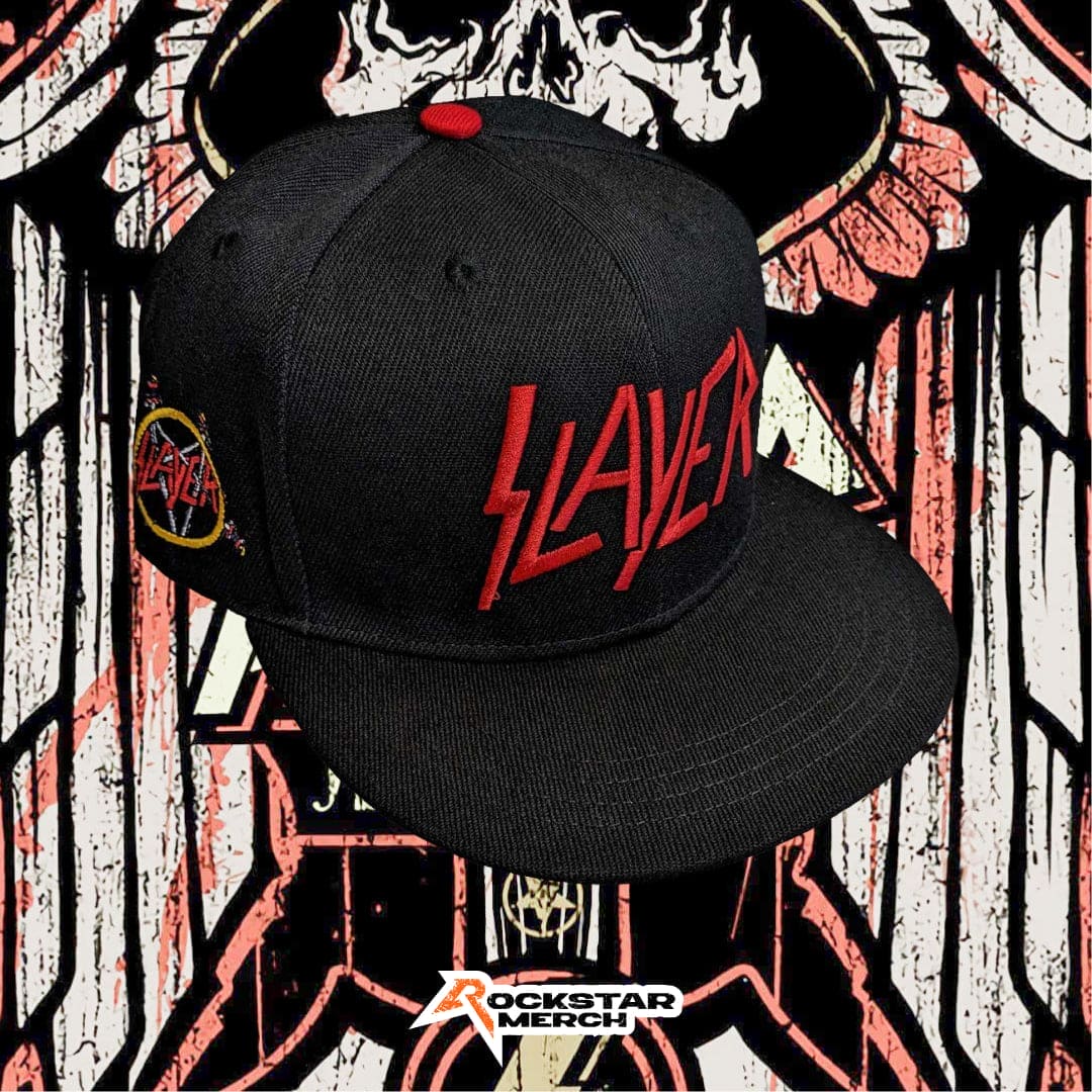 Buy Slayer Band Logo Cap - Official Merchandise – Rockstar Merch