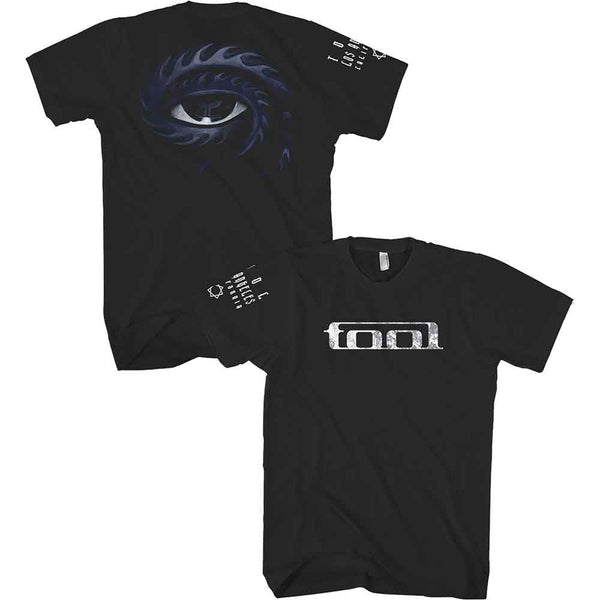 TOOL big eye back print & sleeve print Band Tshirt