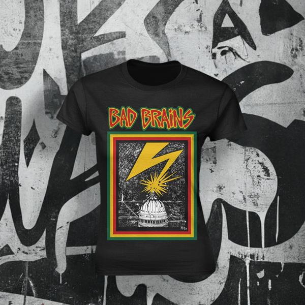 BAD BRAINS bad brains logo Band Tshirt