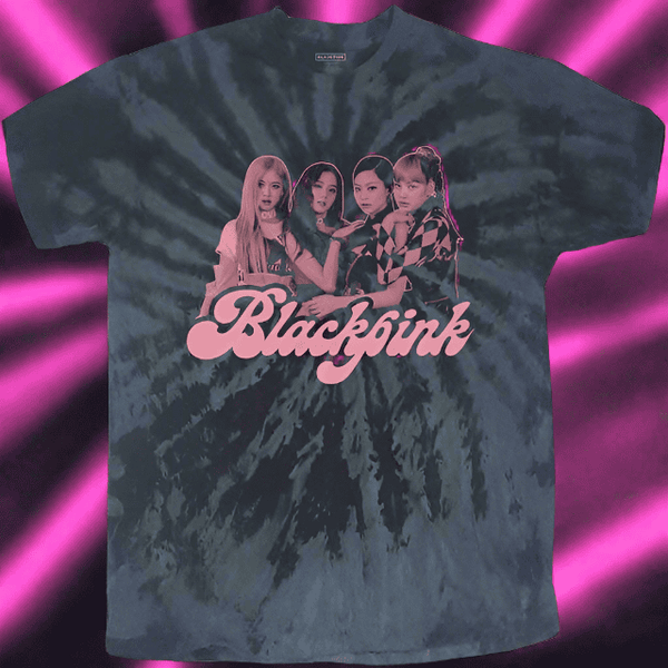 BLACK PINK Photo Logo Band T-Shirt