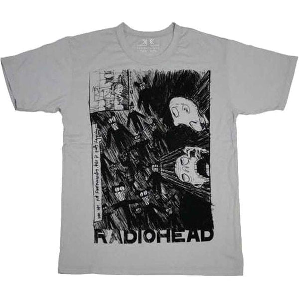 RADIOHEAD Scribble Band T-Shirt