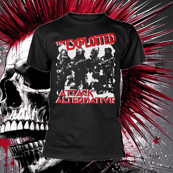 THE EXPLOITED attack Band Tshirt